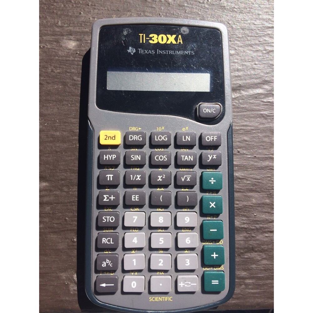 Texas Instruments TI-30XA Scientific Calculator